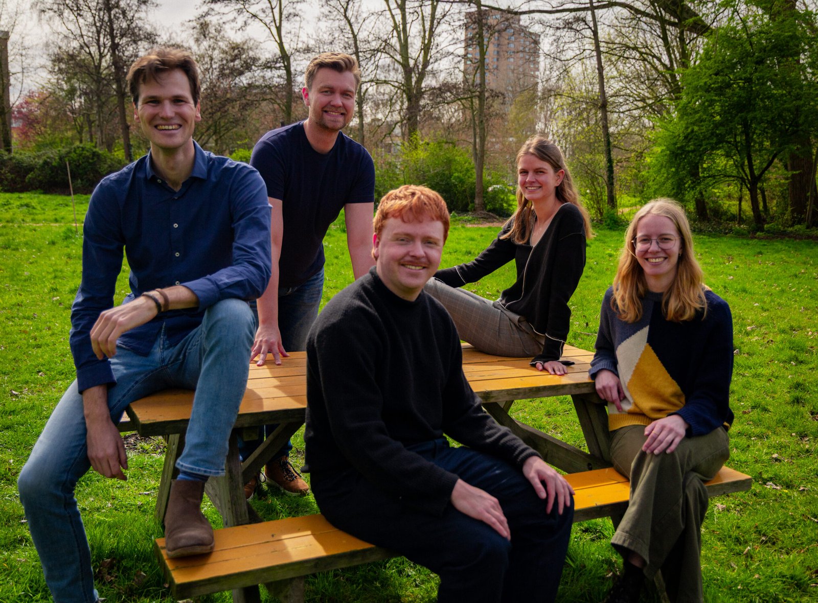 The Plastilose team at Biotech Campus Delft